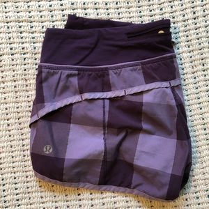 Lululemon Speed shorts